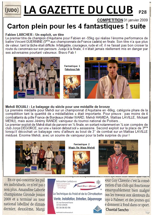 Aquitaine juniors
